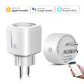 Homekit/Tuya Power Socket Wall Plug Smart Electric Sockets Wireless WIFI Timer Switch Work with Apple Homekit/Alexa/Google Home