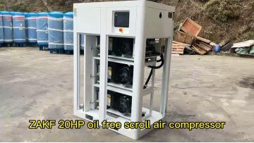 20HP Oil Free Scroll Air Compressor