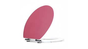 Universal Toilet Seat Durable Wood Pink MDF1825 