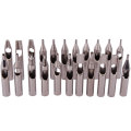 High Quality 22PCS 304 Stainless Steel Tattoo Tips Kit Tattoo Nozzle Tips Mix Set For Tattoo Needles Accessories Free Shipping