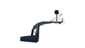 Electric Controlled  Folded and Movable Basketball Backstop Basketball Hoop Stand  FIBA Approved Equipment1