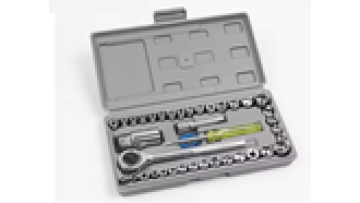Zhixin 40 Piece Auto & Motorcycle Tool Sleeve Set Tool Kit1