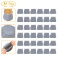 36pcs Table Chair Leg Silicone Cap Pad Furniture Non-Slip Table Feet Cover Floor Protector Foot Protection Bottom Cover Pads