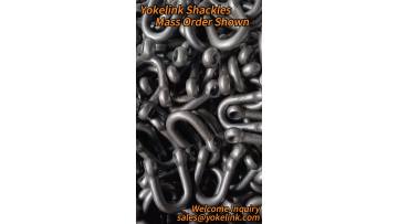 Yokelink Bow Shackles Anchor Shackles Galvanised Steel D Shackle