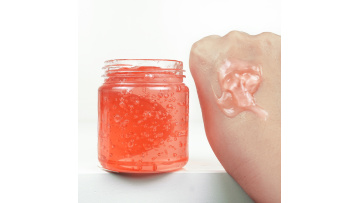 OEM Private Label Organic Grapefruit Face Jelly Gel Mask1