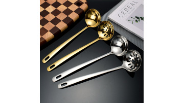 Stainless steel hot pot spoon