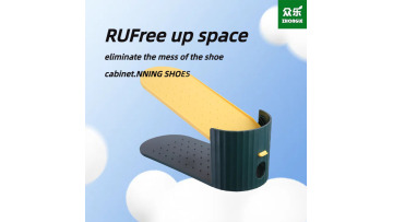 Adjustable storage shoe rack double-layer shoe holder