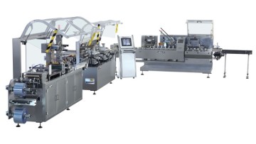 Vials vertical blister packing cartoning line DHC-800