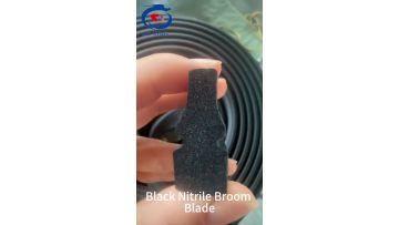 black nitrile butadiene rubber broom strip