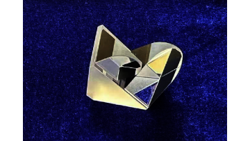 Glued optical prism
