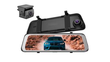 Car Streaming Media Rearview Mirror Driving Record