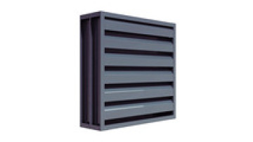 Modern Aluminum Louvered Roller Shutter with Mesh for Windows1