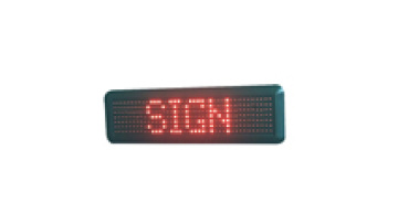 Customizable WiFi LED Display Screen with RS232 Control and 7*40P7.62 Configuration1