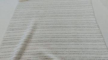 Good Design POLY90% LX10% Stretchy and Soft Stripes Pattern  Single Jersey Filigreework Fabric for Garments1