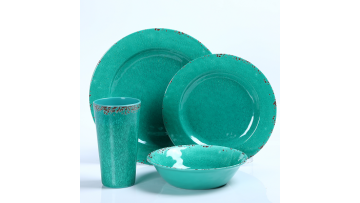 melamine dinnerware set