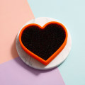 Miss Gorgeous Silicone Scrubbing Makeup Brushes Scrubber Makeup Sponge cosmetic Puff Cleaning Tool Dry Cleaner Board Heart-shape