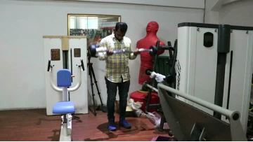 gym barbell machine
