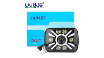 5x7 Inch H4 Led Headlamp Replacement Led Headlight For Sealed Beam 7x6 Inch For Truck Fld 50 60 70 80 Universal1