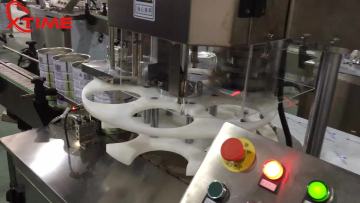 XTime automatic high-speed Milk powder tin plastic aluminum  can seamer1