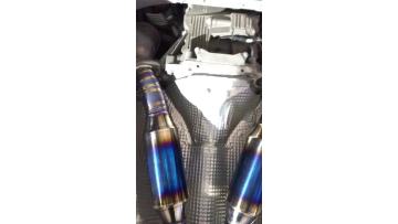 Some part of exhaust pipe