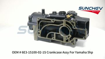 6E3-15100-02-1S Crankcase Assy
