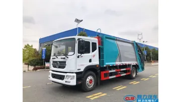 New Arrival Dongfeng 4X2 18cbm Large Ground Hopper Compressed Refuse Truck1
