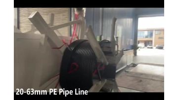 16-63mm PE 2 reels winder 