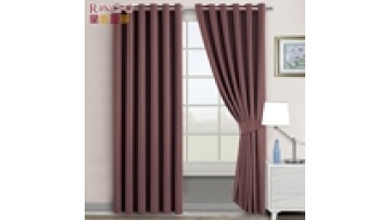 Stable curtain window curtains blackout free punching  blackout curtains1