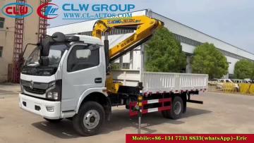 Dongfeng 4X2 Knuckle Crane Truck