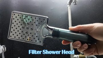 Leelongs 3 Modes High Pressure Handheld shower Water Saving Filter Spa Hand Shower Set With PP Cotton1