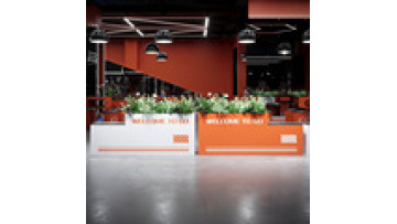 Iron Box Combination Department Partition Fence Planter1