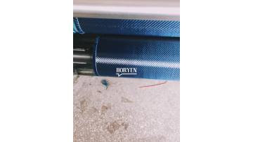 Best quality blue carbon fiber cloth twill 3x3 carbon fiber fabric for car hood1