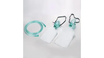 Disposable Medical Supplies Oxygen Therapy Mask with Tube Adjustable Plastic Strap1