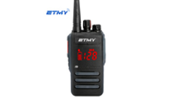 IP67 100 Mile Waterproof Handheld Walkie Talkie 2 way radio with Private Line and MDC ET4381
