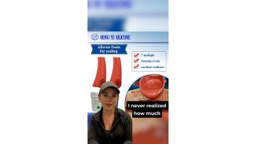 foamed silicone rubber 16