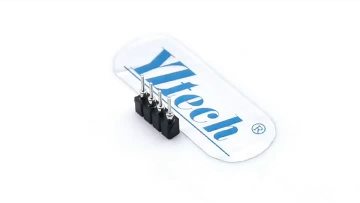 2.54mm Machined Female header Straight H:3.0mm 4P