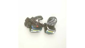 Wholesale custom ABS super bright 3 modes waterproof outdoor hunting mini head light COB led headlamp1