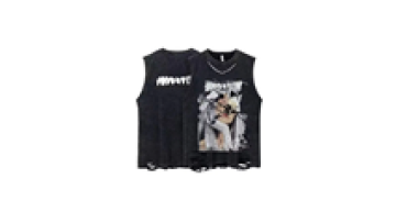 OEM Summer Plain Sleeveless T Shirts Acid Washed Summer Stone Washed Vintage Tshirt Custom Oversized Tshirt1