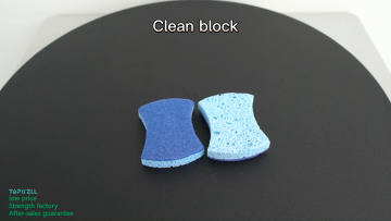 Topwill Amazon Hot Sale Biodegradable Eco-Friendly Non-Scratch Kitchen Cleaning Cellulose Coconut Sponge And Scrub Sponge1