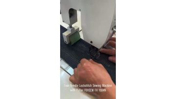 Four Needle Lockstitch Sewing Machine with Puller