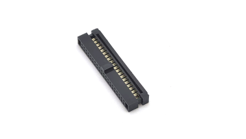 1.27 IDC (FC) compression connector black rubber
