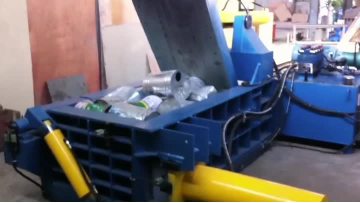 Paint Tins Cans Baler