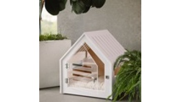 new design modern indoor assemble solid wood canvas living room balcony pet cat Detachable wooden house1