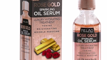 Korean Private Label Lightening Collagen Moisture Whitening Moisturizing Vegan Facial Rose Gold Oil Serum1
