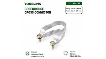 Greenhouse cross connectors 1.66x 1.315,1.90 x 1.315,
