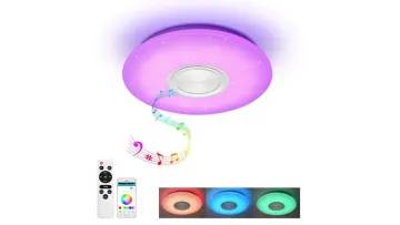 Smart Bluetooth Ceiling Light with APP Control and Music Sync1