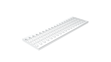 Solar aluminum walkway panel