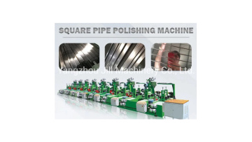 Stainless Steel Square Pipe Tubes Polishing Machin