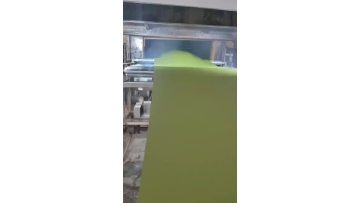 Shock-absorbing pad production line