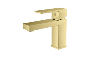 Gold Widespread Bathroom Faucet - DL-01046LSJ